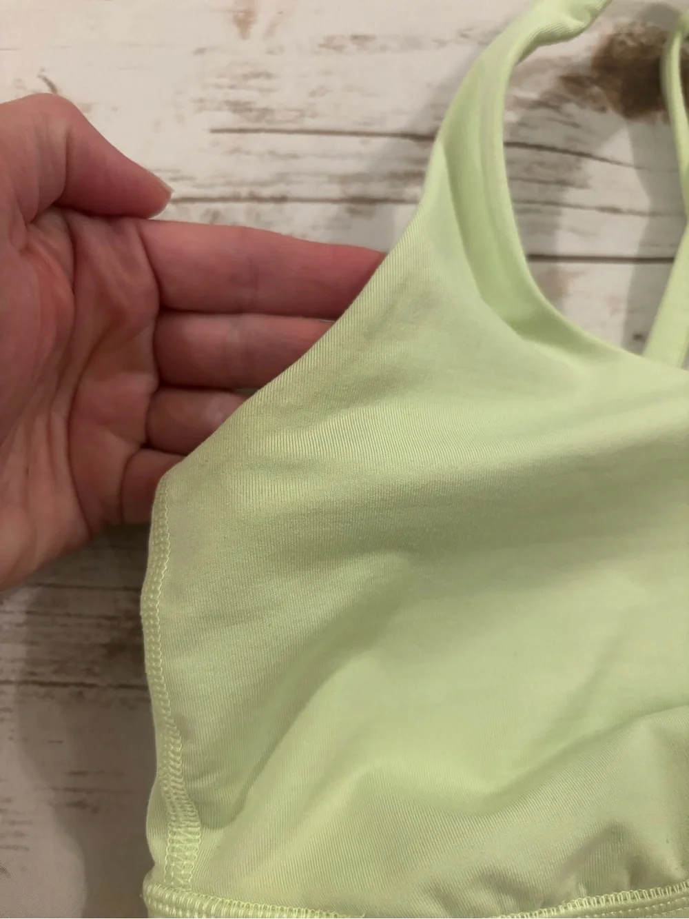 Lululemon Energy Bra *Medium Support, B–D Cups Faded Zap Size 6